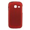 Samsung Compatible Rubberized Snap-on Cover - Red FS-SAR730-RRD Image 1