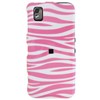 Samsung Compatible Design Snap-on Cover - pink and white zebra FS-SAR810-D25 Image 1
