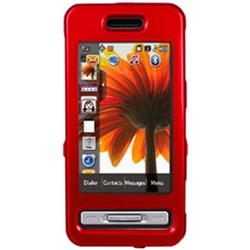 Samsung Compatible Snap-on Cover - Honey Red FS-SAR810-SRD