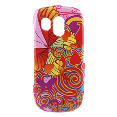Samsung Compatible Design Snap-on Cover - Colorful Buttefly  FS-SAR860-DB01