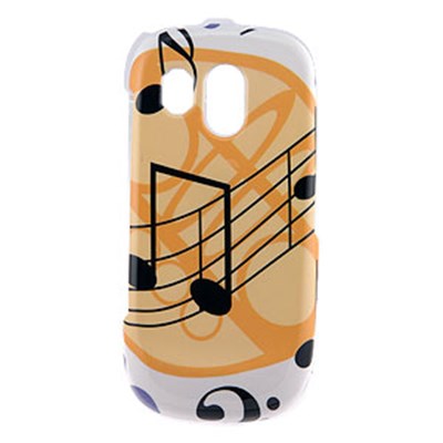 Samsung Compatible Design Snap-on Cover - Musical Notes  FS-SAR860-DM01