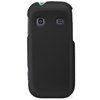 Samsung Compatible Rubberized Snap-on Cover - Black  FS-SAT379-RBK Image 2