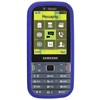 Samsung Compatible Rubberized Snap-on Cover - Blue  FS-SAT379-RBU Image 1