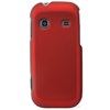 Samsung Compatible Rubberized Snap-on Cover - Red  FS-SAT379-RRD Image 2
