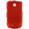 Samsung Compatible Rubberized Snap-on Cover - Red  FS-SAT499-RRD Image 1