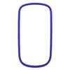 Samsung Compatible Rubberized Snap-on Cover - Blue  FS-SAT589-RBU Image 1