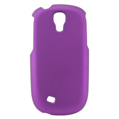 Samsung Compatible Rubberized Snap-on Cover - Purple  FS-SAT589-RPP
