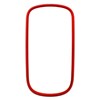 Samsung Compatible Rubberized Snap-on Cover - Red  FS-SAT589-RRD Image 1