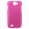Samsung Compatible Rubberized Snap-on Cover - Pink  FS-SAT679-RPI Image 1