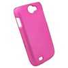 Samsung Compatible Rubberized Snap-on Cover - Pink  FS-SAT679-RPI Image 3
