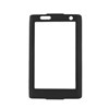 Samsung Compatible Rubberized Snap-on Cover - Black  FS-SAT839-RBK Image 1
