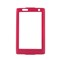 Samsung Compatible Rubberized Snap-on Cover - Pink  FS-SAT839-RPI Image 1