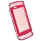 Samsung Compatible Rubberized Snap-on Cover - Pink  FS-SAT839-RPI Image 2