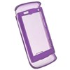 Samsung Compatible Rubberized Snap-on Cover - Purple  FS-SAT839-RPP Image 2