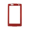 Samsung Compatible Rubberized Snap-on Cover - Red  FS-SAT839-RRD Image 1