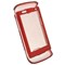Samsung Compatible Rubberized Snap-on Cover - Red  FS-SAT839-RRD Image 2