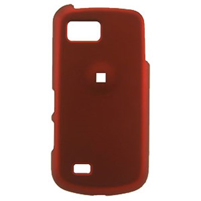 Samsung Compatible Rubberized Snap-on Cover - Red  FS-SAT939-RRD