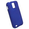 Samsung Compatible Rubberized Snap-on Cover - Blue  FS-SAT989-RBU Image 3