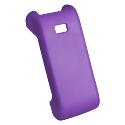 Samsung Compatible Rubberized Snap-on Cover - Purple FS-SAU320-RPP