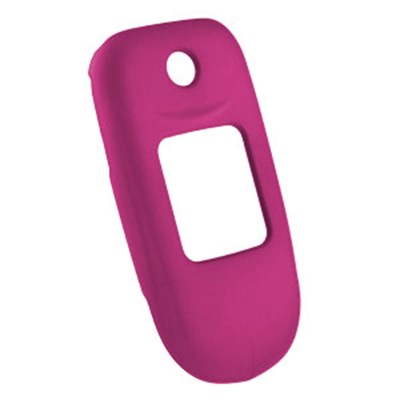 Samsung Compatible Rubberized Snap-on Cover - Pink FS-SAU360-RPI