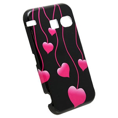 Sanyo Compatible Design Snap-on Cover - Hanging Hearts  FS-SY2700-DH01