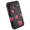 Sanyo Compatible Design Snap-on Cover - Hanging Hearts  FS-SY2700-DH01 Image 5