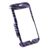Sanyo Compatible Design Snap-on Cover - Purple and Black Zebra  FS-SY2700-DZ01 Image 1