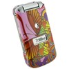 Sanyo Compatible Design Snap-on Cover - Colorful Butterfly  FS-SY3810-DB01 Image 2