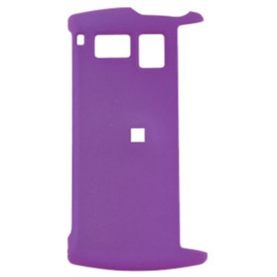 Sanyo Compatible Rubberized Snap-on Cover - Purple FS-SY6760-RPP
