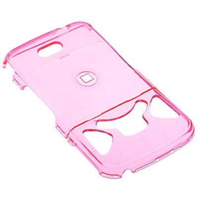 UTStarcom Compatible Snap-on Cover - Transparent Pink FS-UTRAZZLE-TPI