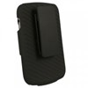 Blackberry Compatible Holster and Protective Cover Combo - Black FXCOVBB9900X Image 1
