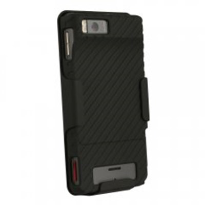 Motorola Compatible Holster and Protective Cover Combo - Black  FXCOVMB810X