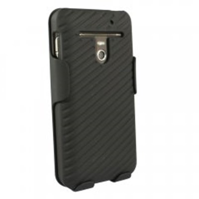 LG Compatible Holster and Protective Cover Combo - Black  FXCOVREVO
