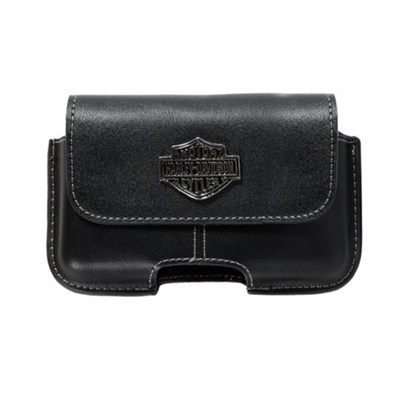 Harley Davidson Horizontal Leather Pouch  HDEXECASE