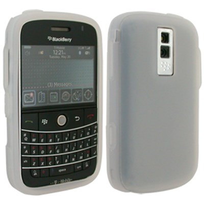 Blackberry Compatible Silicone Skin Cover - Transparent Clear  ILS-BB9000-TCL