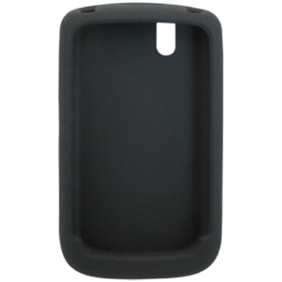Blackberry Compatible Silicone Skin Cover - Black  ILS-BB9630-BK