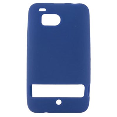 HTC Compatible Silicone Skin Cover - Navy Blue  ILS-HT6400-BU