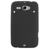 HTC Compatible Silicone Skin Cover - Black  ILS-HTCHACHA-BK Image 1