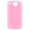 HTC Compatible Silicone Skin Cover - Soft Pink ILS-HTNEXUSONE-TPI Image 1