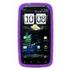 HTC Compatible Silicone Skin Cover - Purple ILS-HTSENS4G-PP Image 1