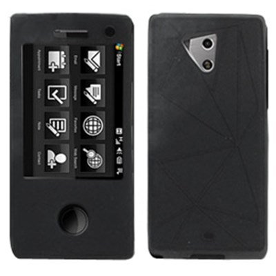 HTC Compatible Silicone Skin Cover - Black ILS-HTTPROGSM-BK