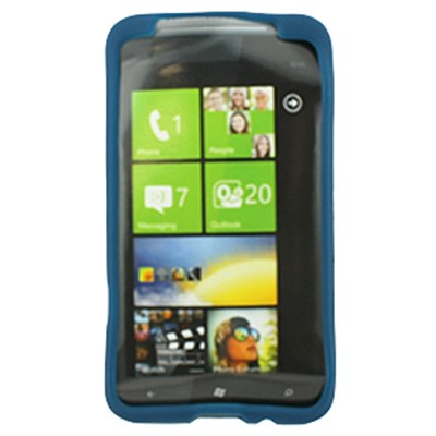 HTC Compatible Silicone Skin Cover - Navy Blue ILS-HTX310E-BU