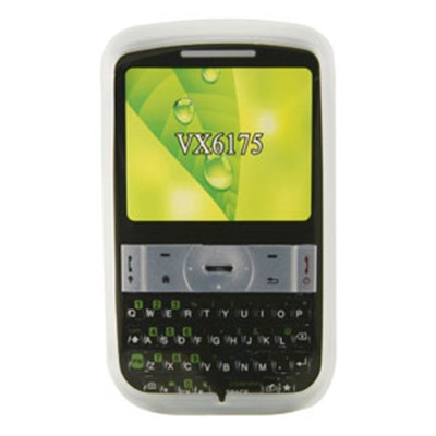 HTC Compatible Silicone Skin Cover - Transparent Clear ILS-HTXV6175-TCL