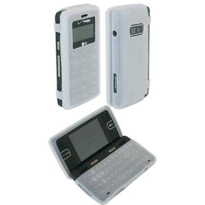 LG Compatible Silicone Skin Cover - Transparent Clear ILS-LG9100-TCL