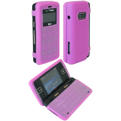 LG Compatible Silicone Skin Cover - Soft Pink ILS-LG9100-TPI