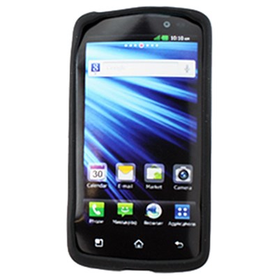 LG Compatible Silicone Skin Cover - Black ILS-LGP930-BK