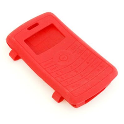 LG Compatible Silicone Skin Cover - Dark Red ILS-LGVX9200-RD