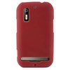 Motorola Compatible Silicone Skin Cover - Dark Red ILS-MOMB855-RD Image 1