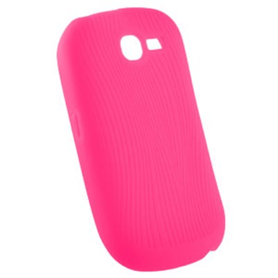 Samsung Compatible Silicone Skin Cover - Pink ILS-SAA187-PI
