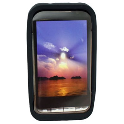 Samsung Compatible Silicone Skin Cover - Black ILS-SAD600-BK